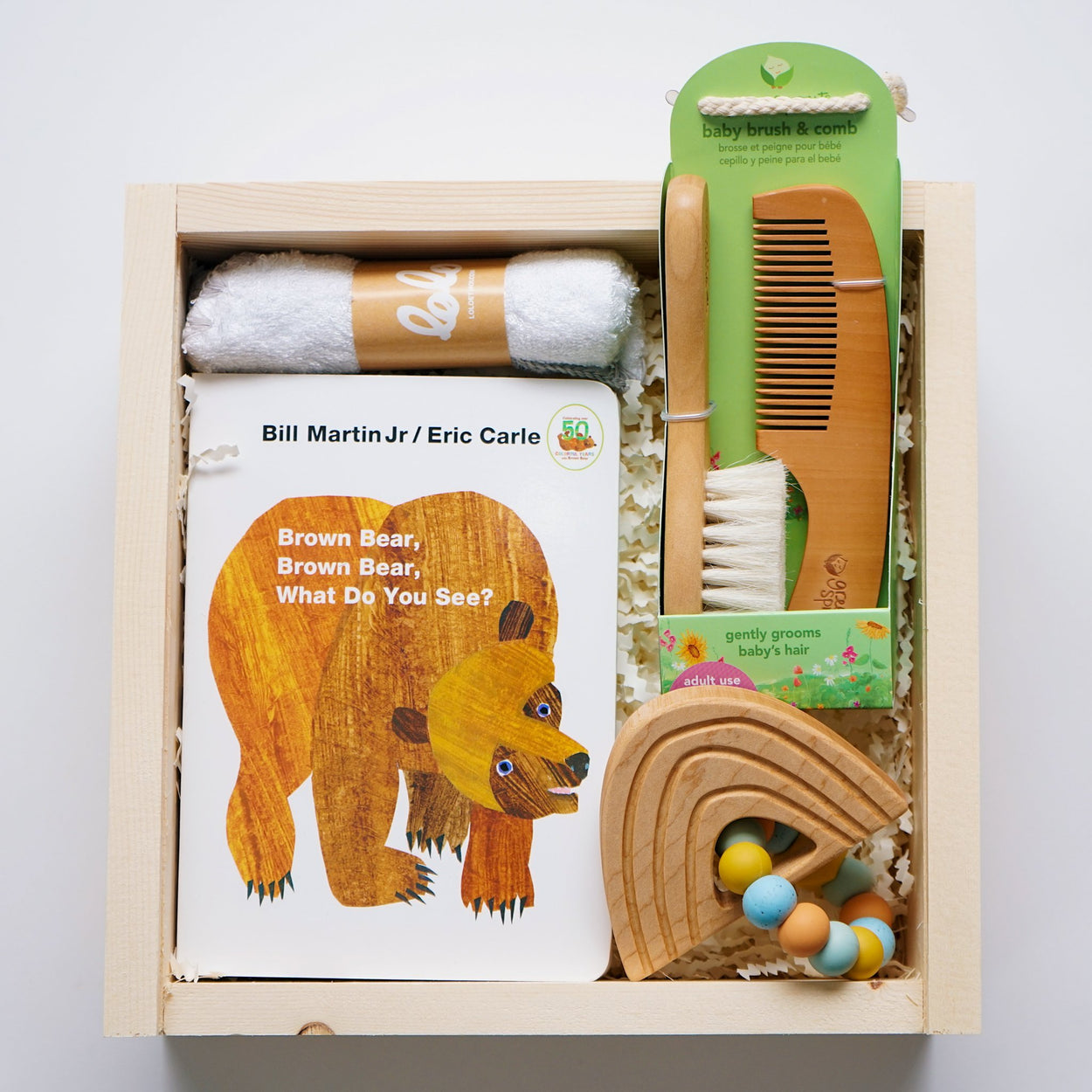 Baby Comb Box - Baby Brush and Comb Set | Upon A Box