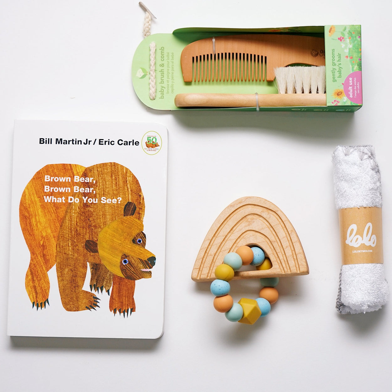 Baby Comb Box - Baby Brush and Comb Set | Upon A Box
